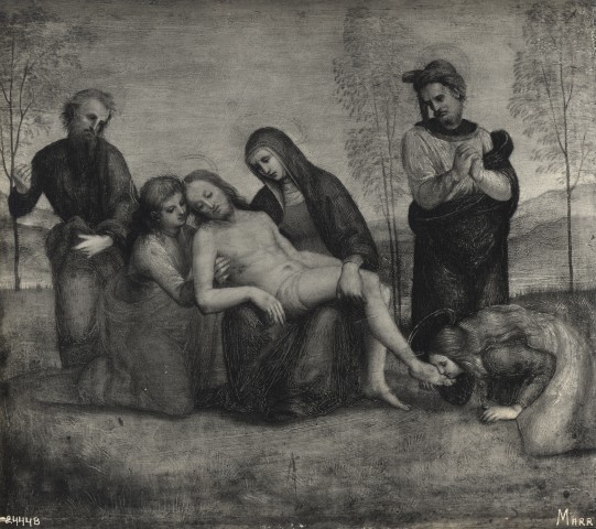 Thomas E. Marr and Son — Sanzio Raffaello - sec. XVI - Compianto sul Cristo morto — insieme